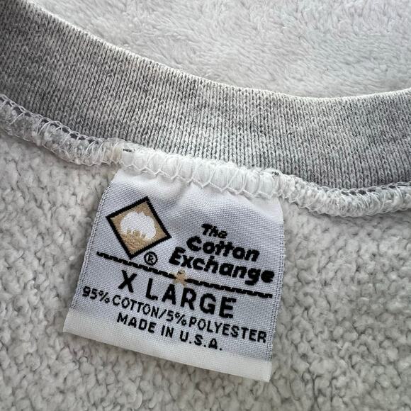 University of Maine vintage The Cotton Exchange mens size XL gray Sweatshirt - Picture 3 of 7